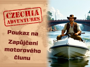 Zapůjčení motorového člunu